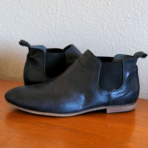 Franco Sarto leather ankle boots